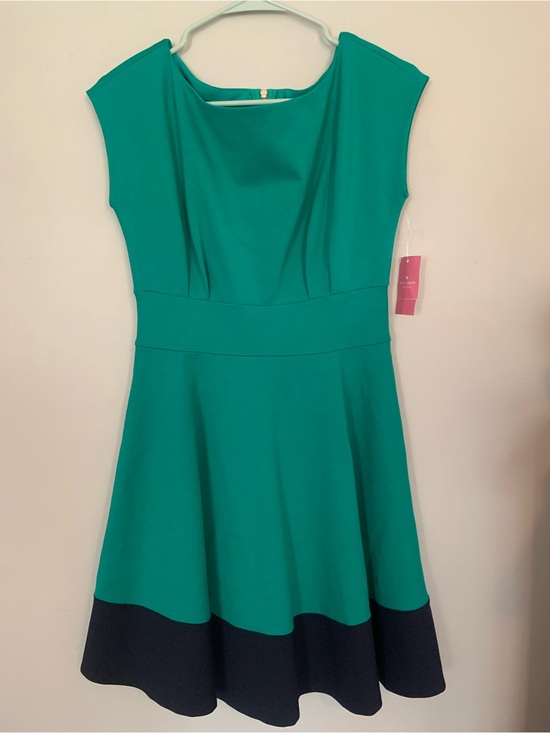 kate spade Dresses & Skirts - Kate Spade Fiorella Ponte Color Block Fit & Flare Dress Size Small NWT